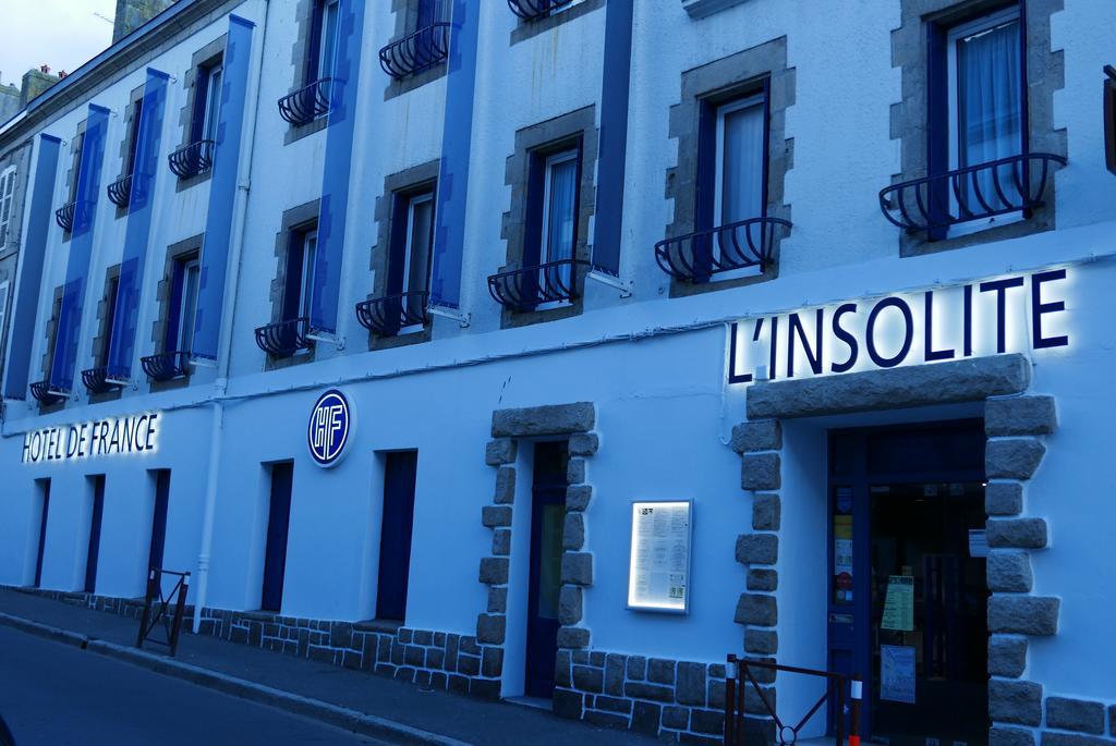 Hotel De France - Restaurant L'Insolite Douarnenez Εξωτερικό φωτογραφία