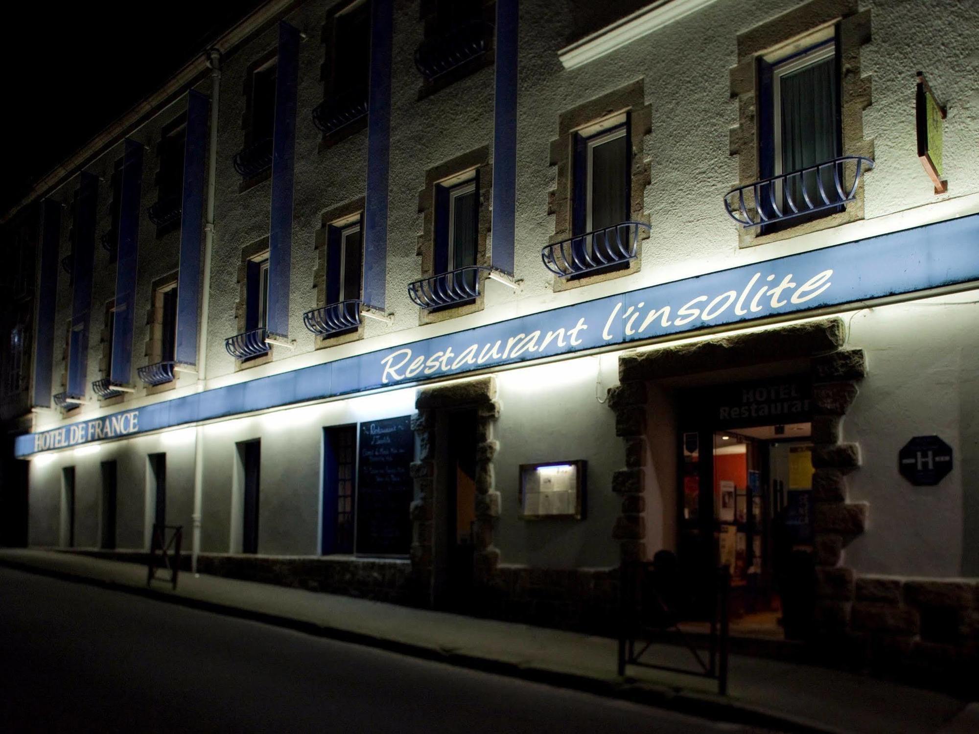 Hotel De France - Restaurant L'Insolite Douarnenez Εξωτερικό φωτογραφία